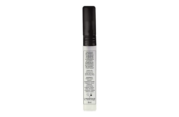 Hand cleaning spray with clip 8ml - Transparent / Black