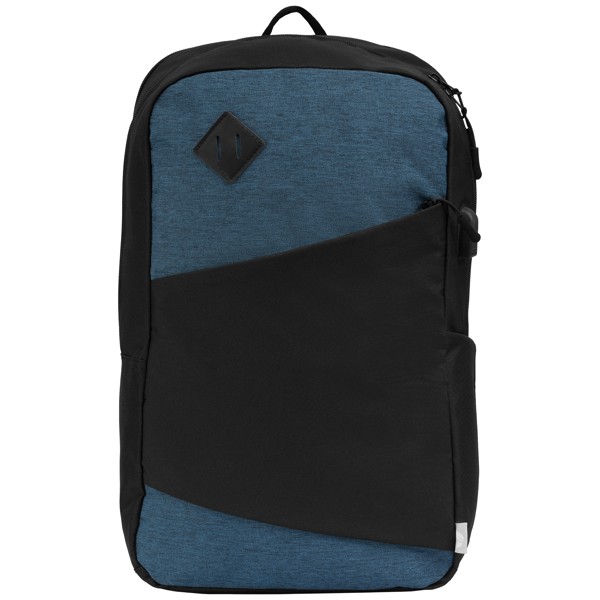 Techpack - 300D rPET Sac à dos pour navetteur - Bleu marine / Transfert de chaleur