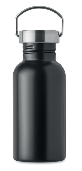 Jednostenná fľaša 500 ml Florence Sing - Čierna