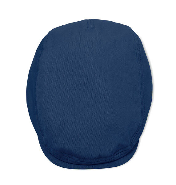 Casquette newsboy 235 g/m² Flat Peak - Bleu