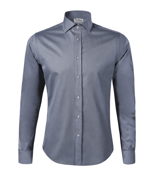Košile Pánská Malfini Premium® Journey - Storm Gray Melange / 3XL