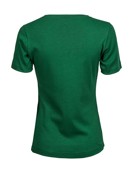 Ladies Interlock T-Shirt - Powder Grey / L