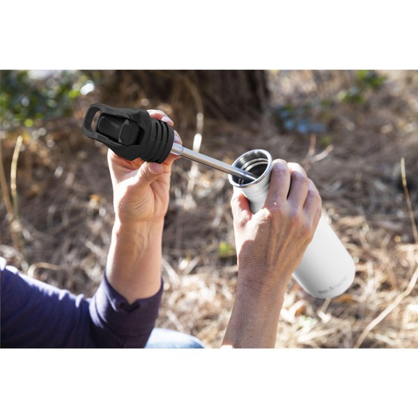 Klean Kanteen Classic Bottle Flip Seal Sport Cap 800 ml - Blanc