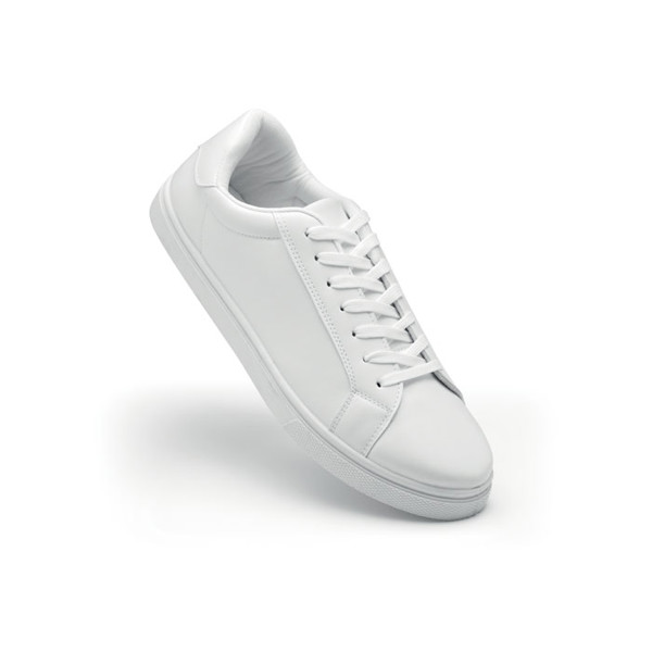 Baskets en PU Taille 45 Blancos