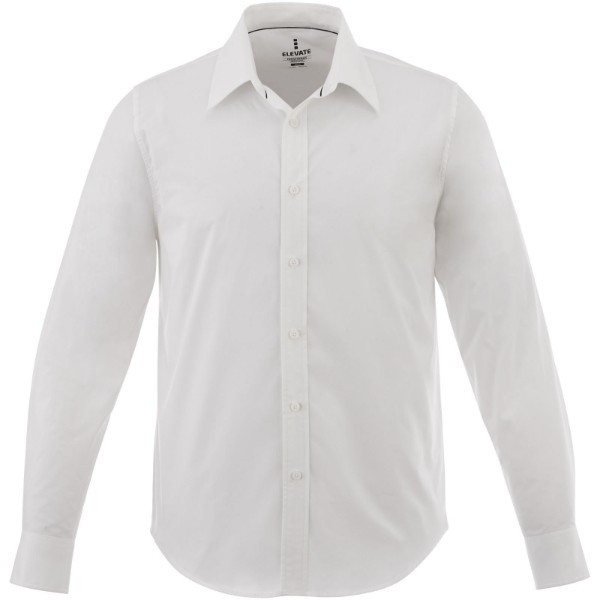 Hamell long sleeve men's shirt - White / 3XL