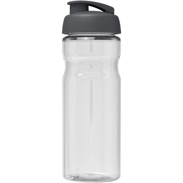 H2O Active® Base 650 ml flip lid sport bottle - Transparent / Grey