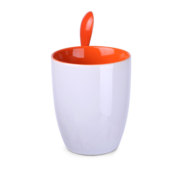 Mug Easy - White / Orange