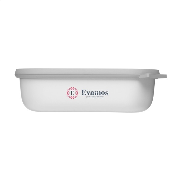 Mepal Cirqula bol rectangulaire multi-usage 1L lunchbox - blanc