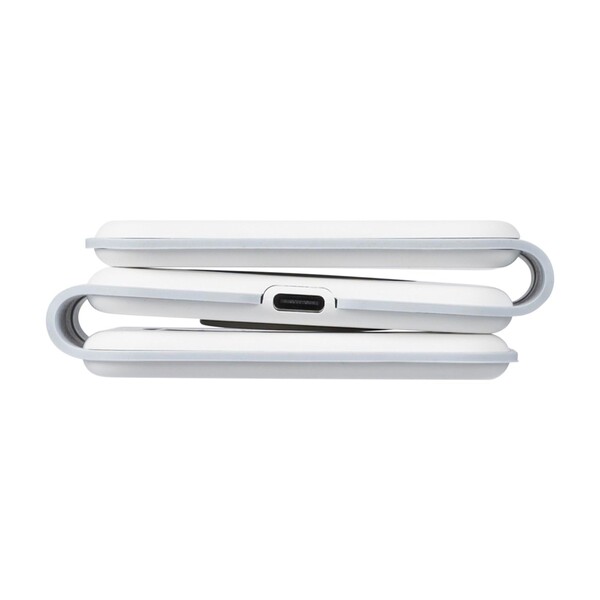 Chargeur sans fil Trigo | Recyclé | 3-en-1 - blanc