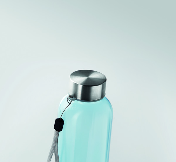 Garrafa de RPET 500ml Utah Rpet - Azul Claro Transparente