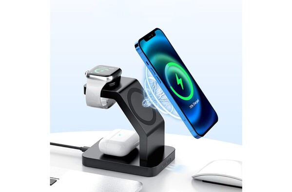 2708 | Xoopar Icon 3 in 1 Magnetic Wireless charger