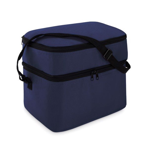 Cooler bag with 2 compartments Casey Blue