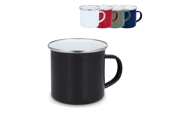 Enamel mug 350ml - White