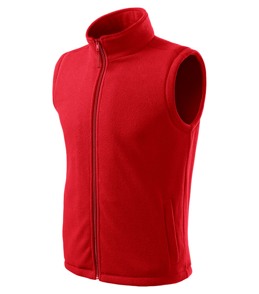 Fleece Vesta Unisex Rimeck® Next - Červená / S