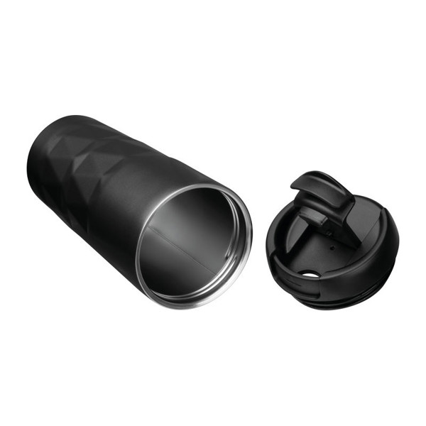 Stainless Steel Vacuum Thermo Mug Como 500 ml - Black