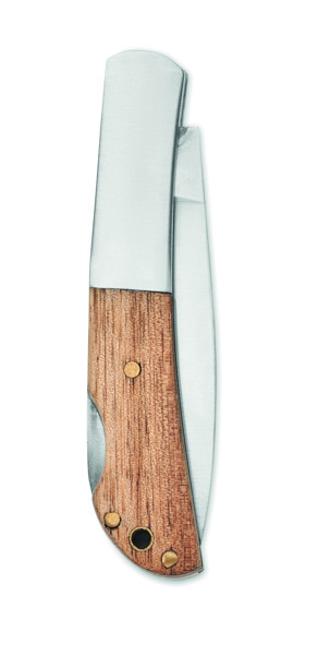 Zložljiv nož Skarp, 6 cm rezilo, akacijev ročaj