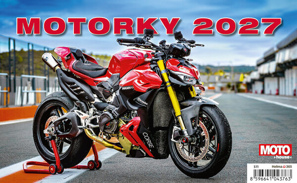 Stolní kalendář Motorky 2027