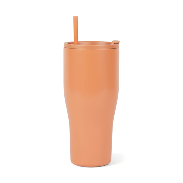 Termolahev VINGA Eos z RCS recykl. nerezové oceli 800ml - Oranžová / Oranžová