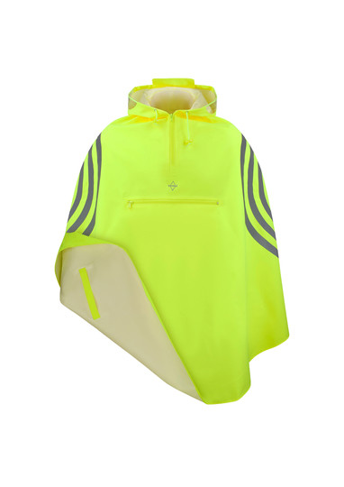 Super Premium Rain Poncho Rotterdam - Yellow / L