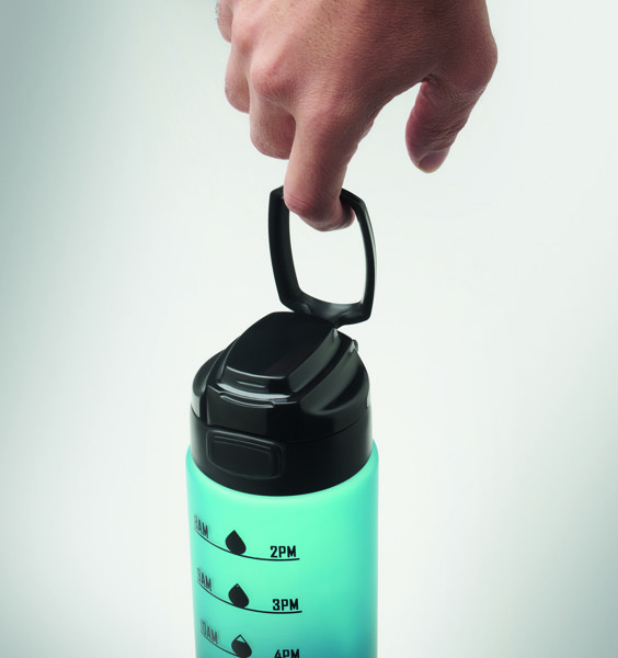 Borraccia sportiva RPET 1L Level - Turchese