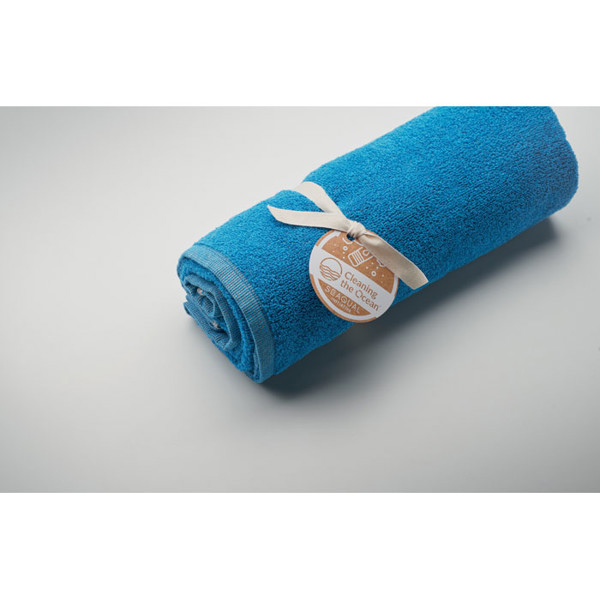 SEAQUAL® towel 100x170cm Water - Turquoise