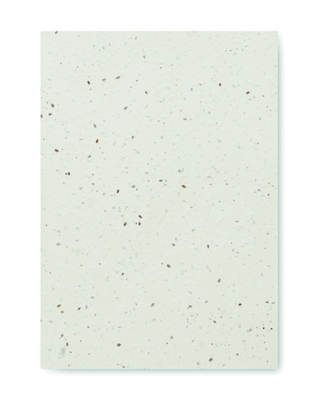 Bloco A5 c/capa papel sementes Seed Book