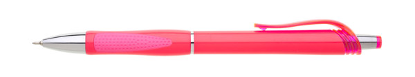 Flori Plastic Ballpoint Pen S Náplní Semigel - Růžová