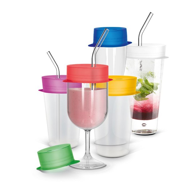 COUVRE-VERRE ANTI-DROGUE ANTI-INTRUSION COUVERCLE EN SILICONE DIA.50 - Jaune