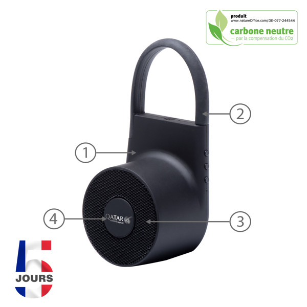 Wireless Outdoor Speaker Black Stock Fr