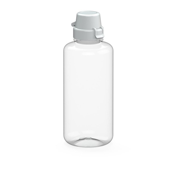Drinking Bottle "School", 1 L, Renew - Transparent / White