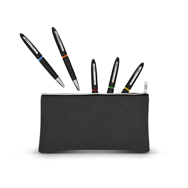 PENCIL CASE - Gris anthracite / 