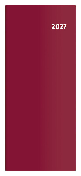 Měsíční diář Torino 2027, kapesní - bordó