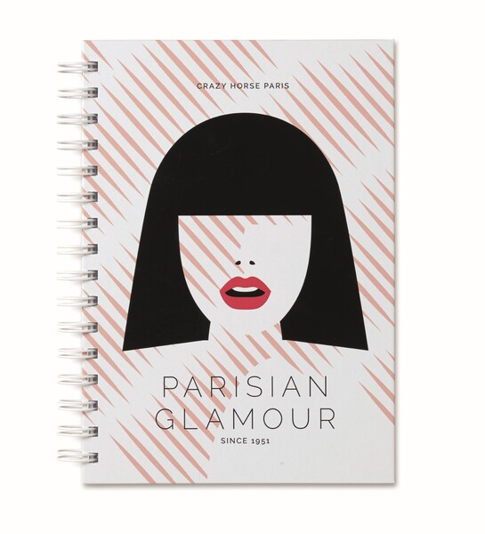 A5 collegebook with your design hard cover and sheets - Black