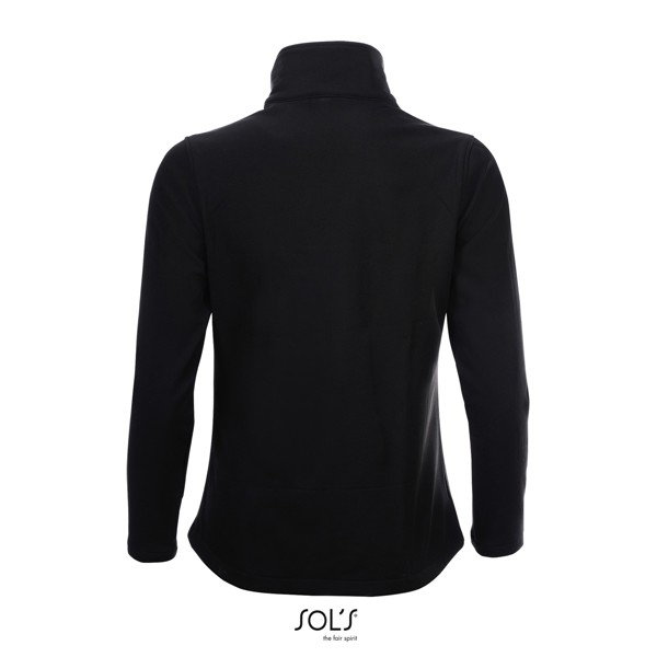 RACE WOMEN SOFTSHELL ZIP - BlackXXL