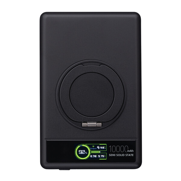 Powerbank sans fil magnétique 15W WATTRON ULTRA X ALU - noir / 10000 mAh