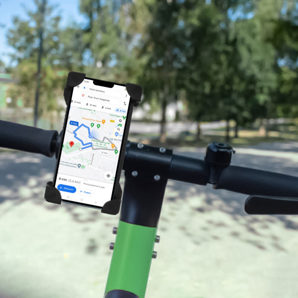 JITENSHA - SUPPORT VELO / MOTO / TROTTINETTE - SMARTPHONE JUSQU’A 6.9"