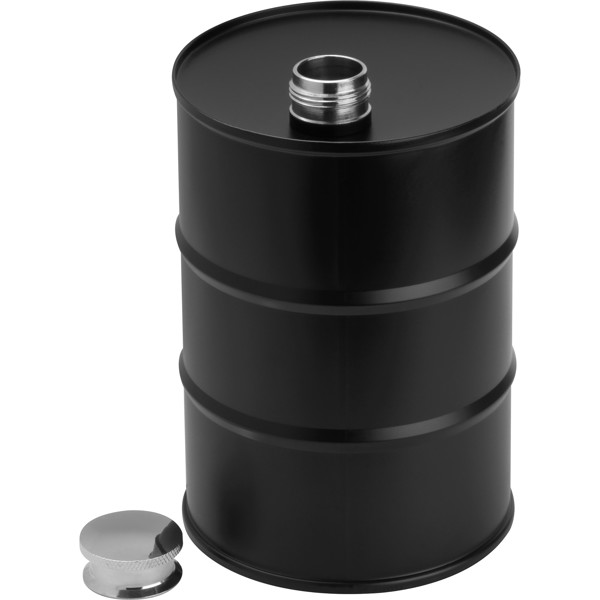 BLAIR Hordó formájú flaska, 600 ml - Black