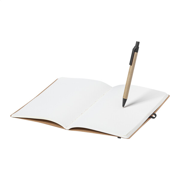 Notebook Ginkgo - Black / Natural