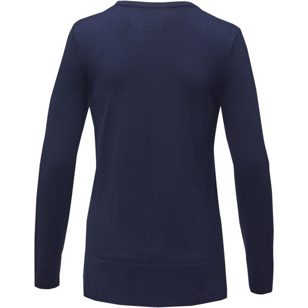 Maglione con collo a V Stanton da donna - Navy / XS