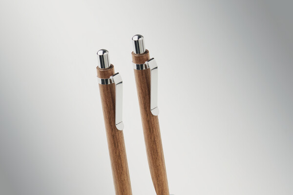 Set penna e matita in legno Jakarta Set