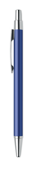 Stylo bille aluminium recyclé Dana - Bleu Royal