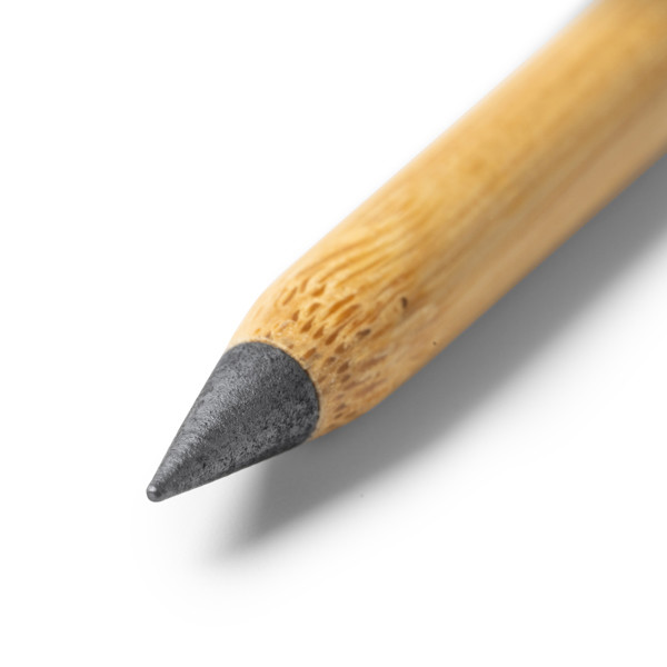 Eternal bamboo pencil with replaceable graphite tip