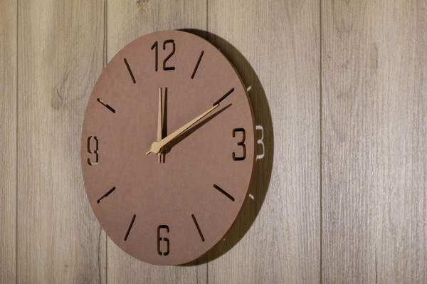 Wall clock NATURAL