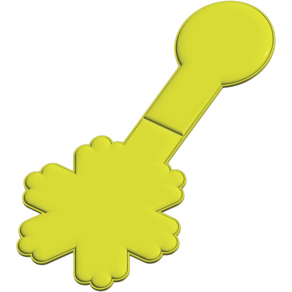 Íman refletor de TPU de floco de neve RFX™ - Amarelo neón