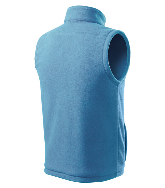 Fleece Vesta Unisex Rimeck® Next - Azurově Modrá / XL