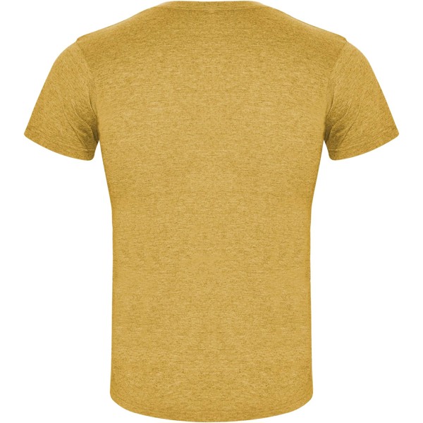 T-shirt a maniche corte da uomo da 150 g/m² Fox - Senape melange / XL