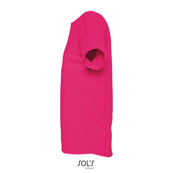 SPORTY T-shirt homem - Rosa Néon 23XL