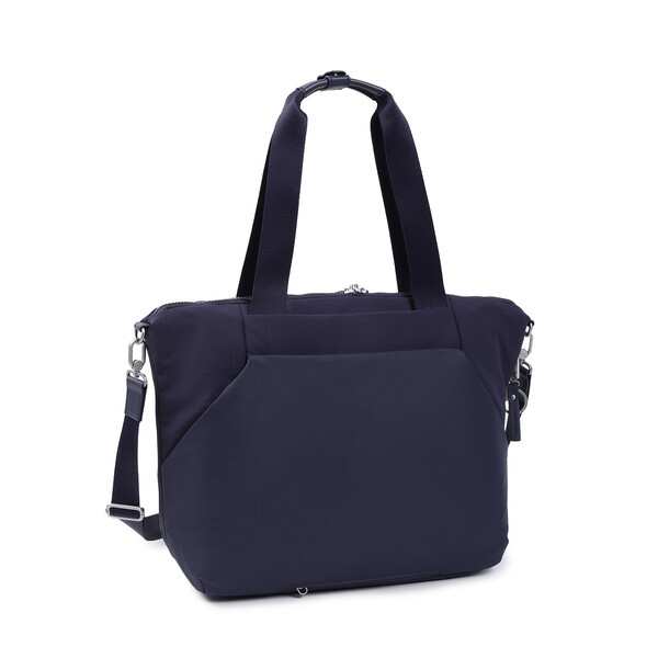KICHO | Geantă tote orizontală Exp 14" + RFID - Hedgren - Peacot Blue