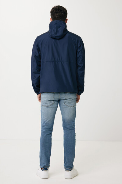 Veste légère en polyester recyclé IQONIQ Logan - Bleu Marine / M