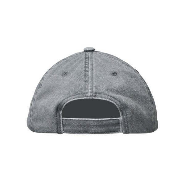 Casquette baseball à 6 pans Beau - Gris